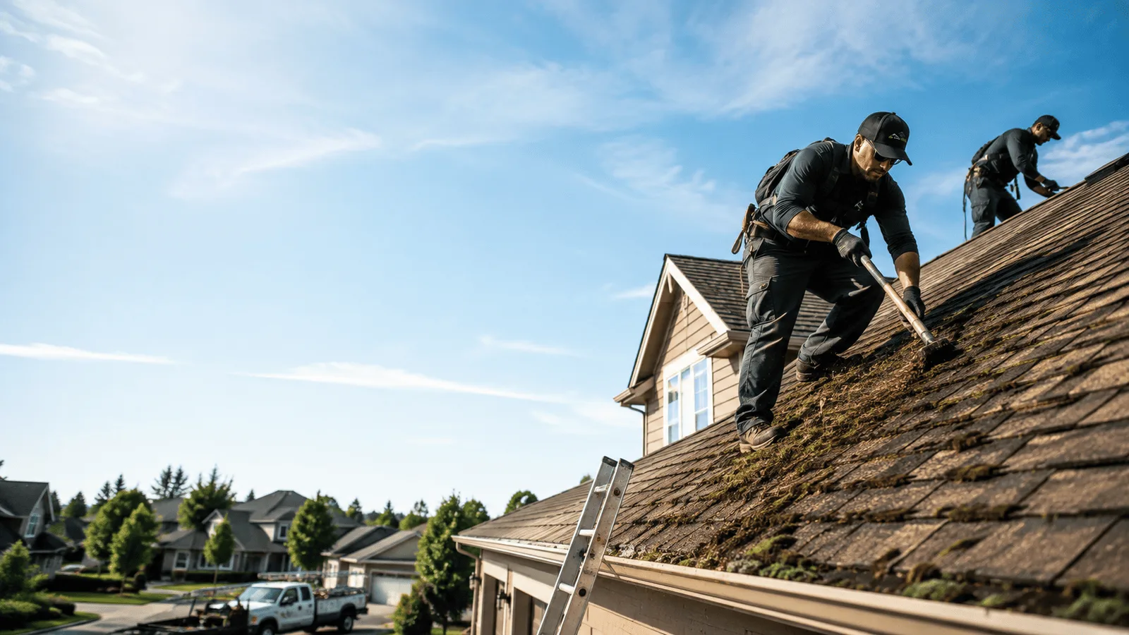 Roof Moss Removal in Stollings, WV near me